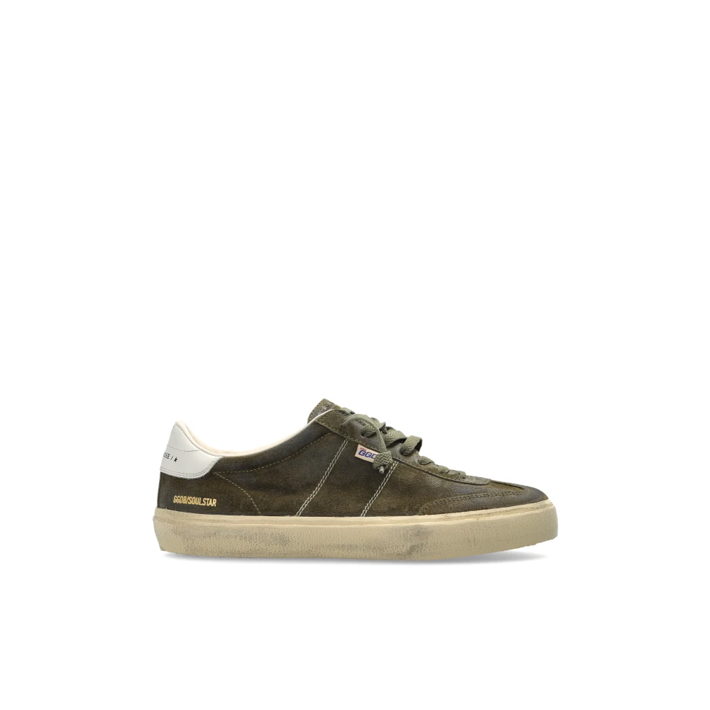 Golden Goose Men's Green Soul Star Trainers - Sneakers - 11 Uk - Shoes