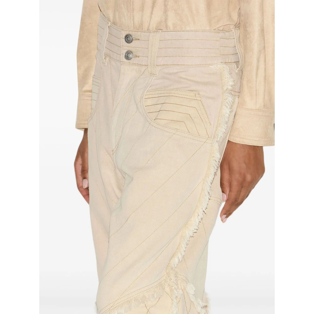 Isabel marant Beige Broek voor Vrouwen Beige Dames