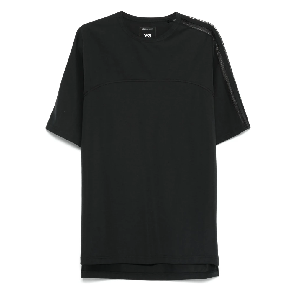 Y-3 - Tops > T-Shirts - Black - Y-3 - Modalova