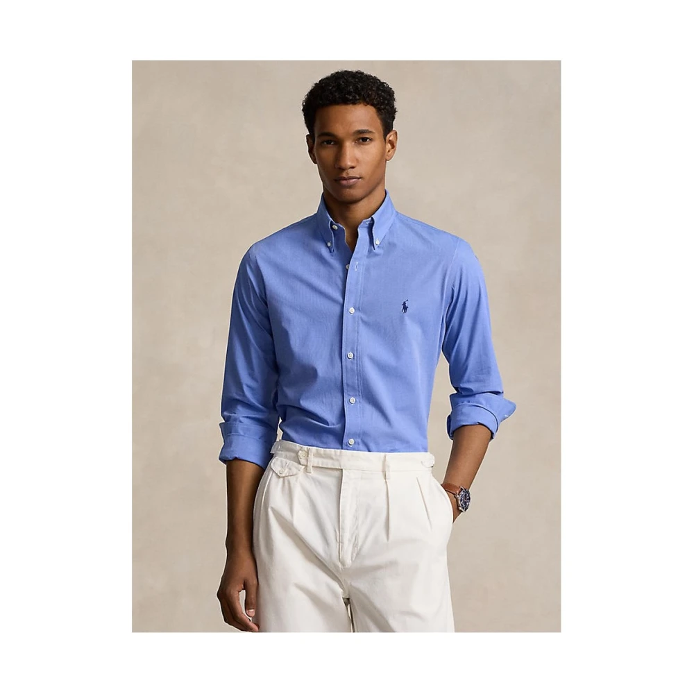 Ralph Lauren Klassieke Overhemd Blue Heren