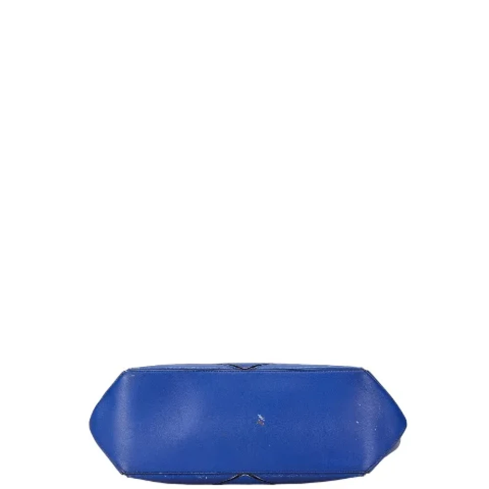Givenchy Pre-owned Leather handbags Blue Dames
