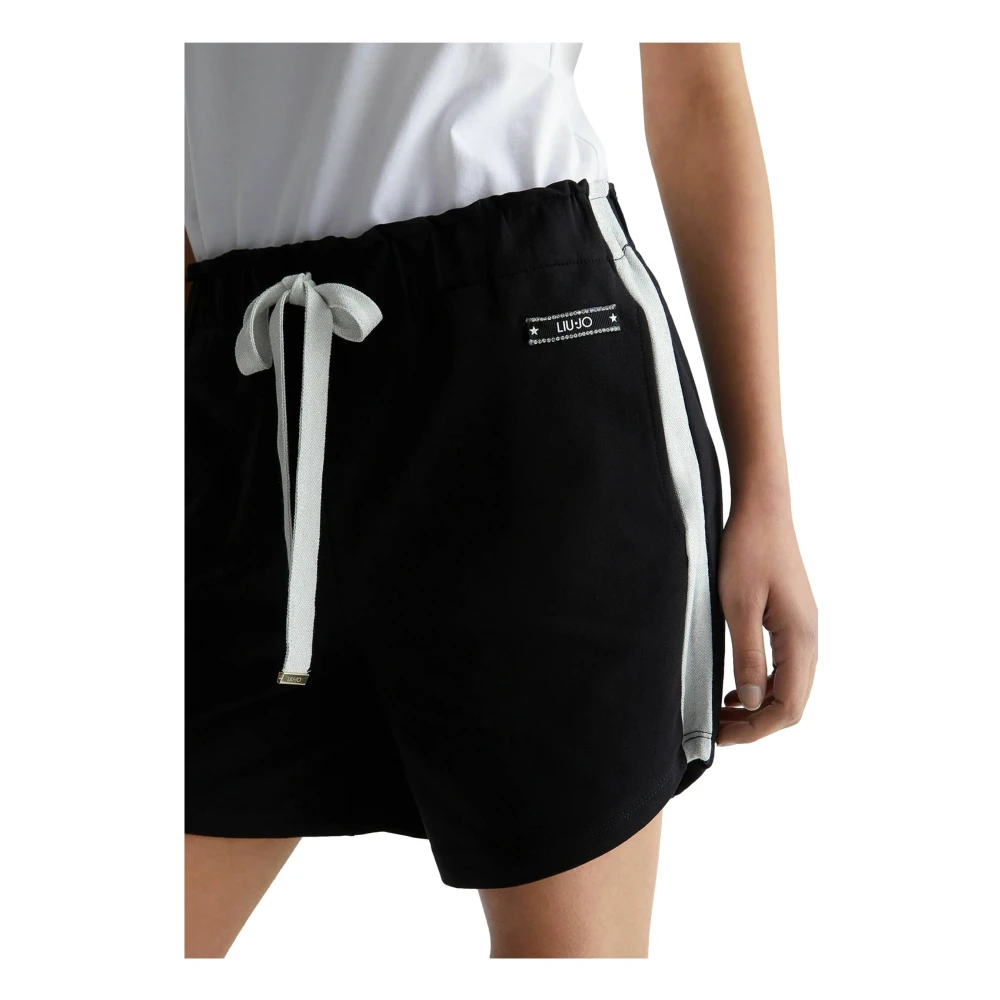 Liu Jo Korte Felpa Shorts Black Dames
