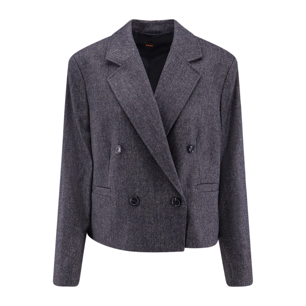 Hugo Mujer Azul - Peak Lapel Blazer - Jackets - 2XS