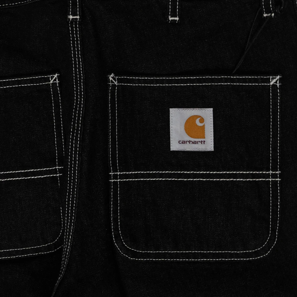 Carhartt WIP Denim Jeans Upgrade Losse-Pasvorm Stijl Black Heren