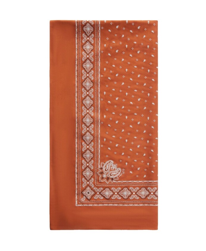 echarpe-marron-et-blanche