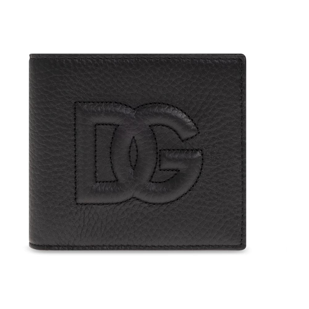 Dolce & Gabbana Men's Black Wallets & Cardholders, One Size, Wallet With Logo