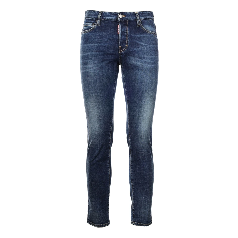 Dsquared2 Men's Blue Slim-Fit Jeans,, Stylish Denim Jeans Trousers 3XL