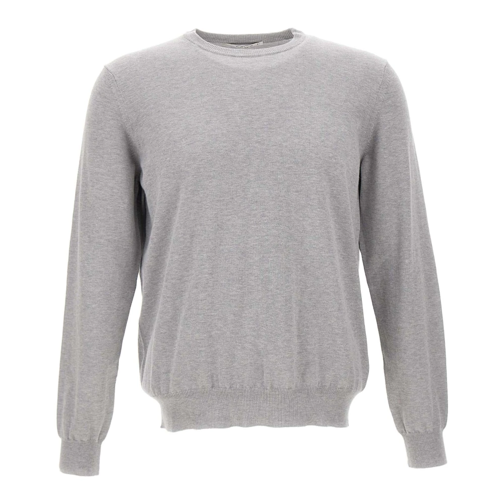 Kangra Men's Gray Round-Neck Knitwear, Xl, Round-Neck Jumper