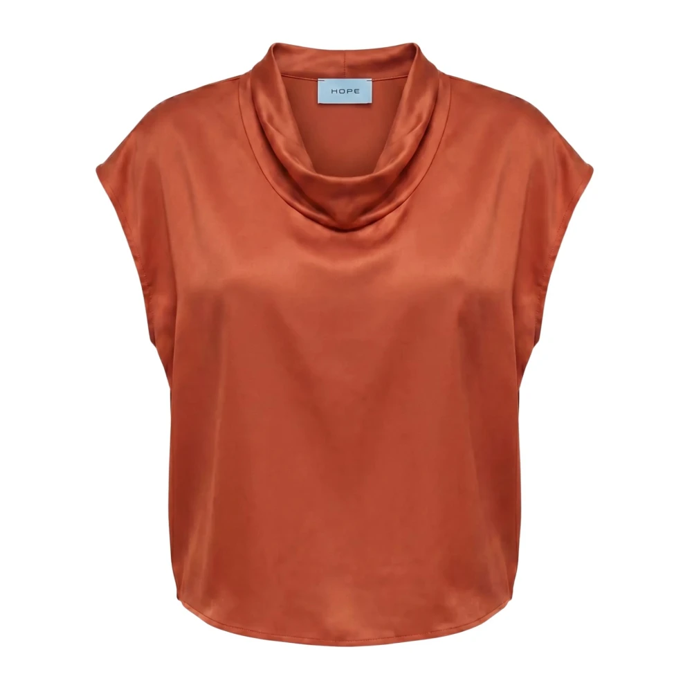 Hope Women's Orange Blusa - Blouses - M - Blouses & Shirts