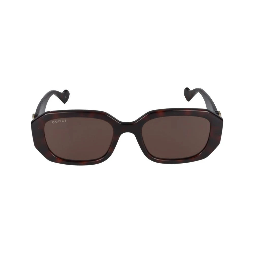 Gucci Women's Brown Havana Sunglasses Stylish Model