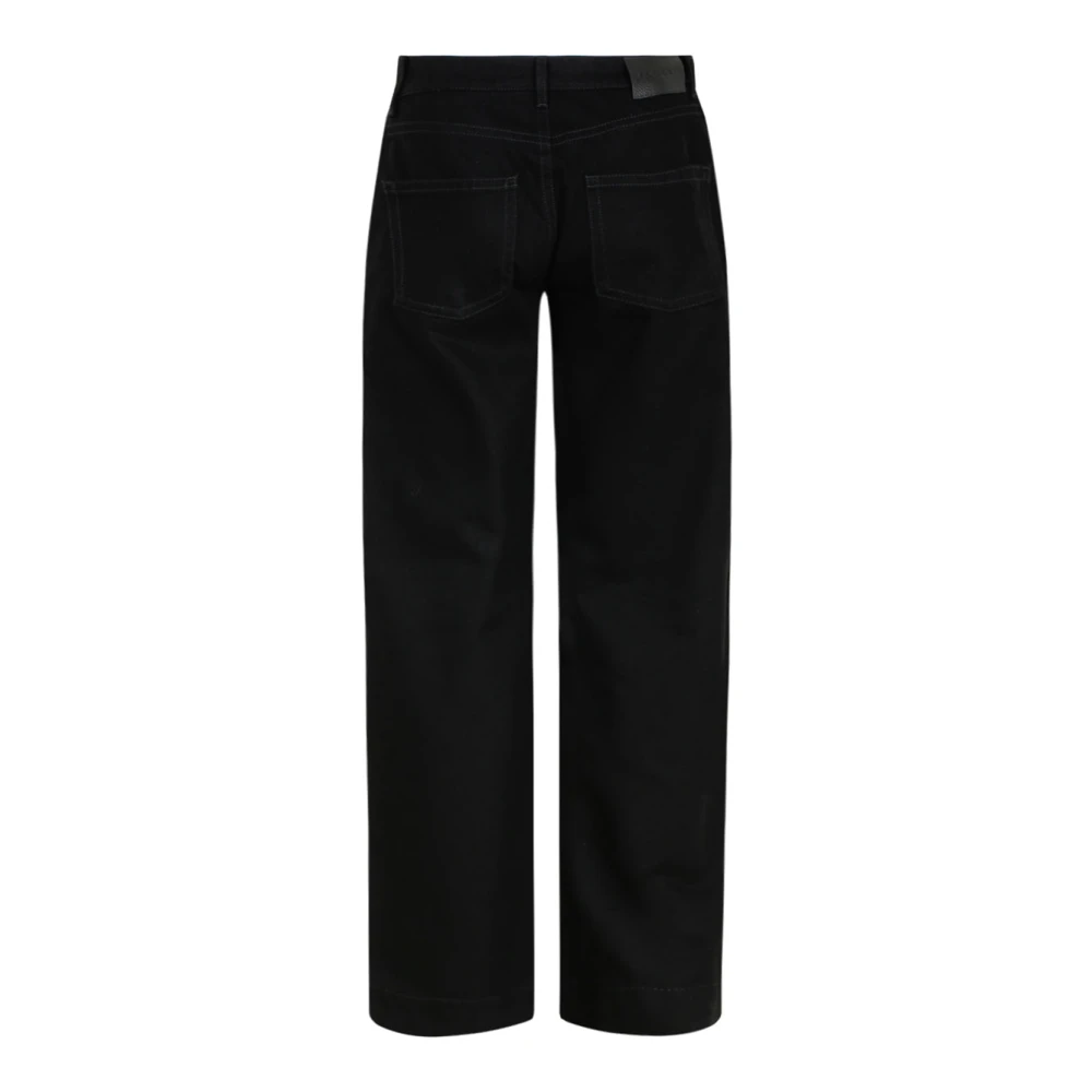 alexander mcqueen Zwarte Wijde Pijp Jeans Black Heren