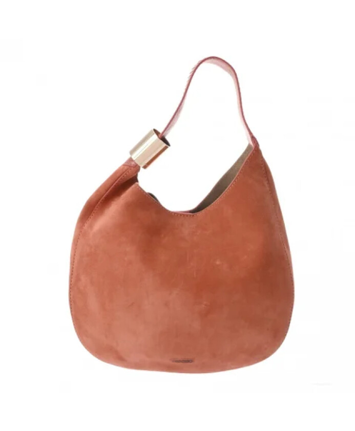 pre-owned-suede-shoulder-bags