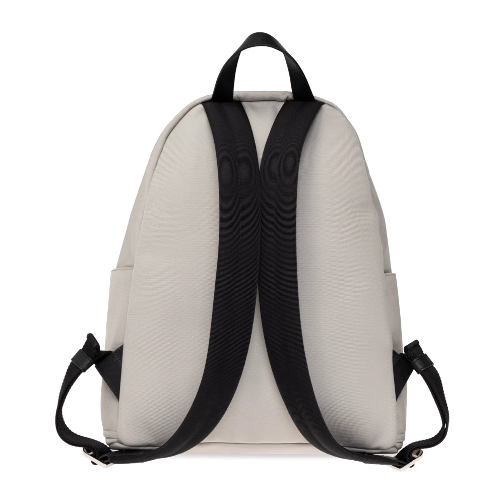 Moncler Rugzak met logopatch Gray Heren