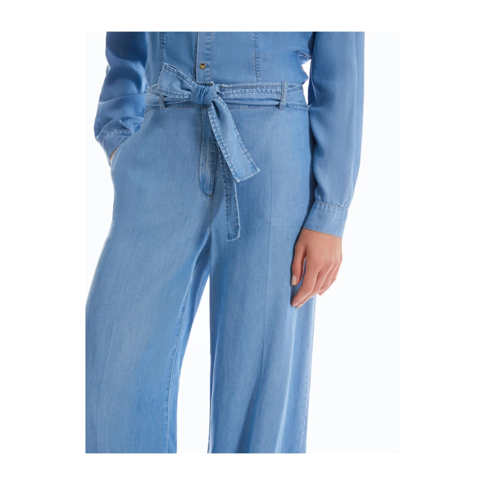 Pennyblack Wijde Pijp Denim Jeans Blue Dames