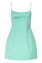 green-backless-mini-dress-couture-stitching