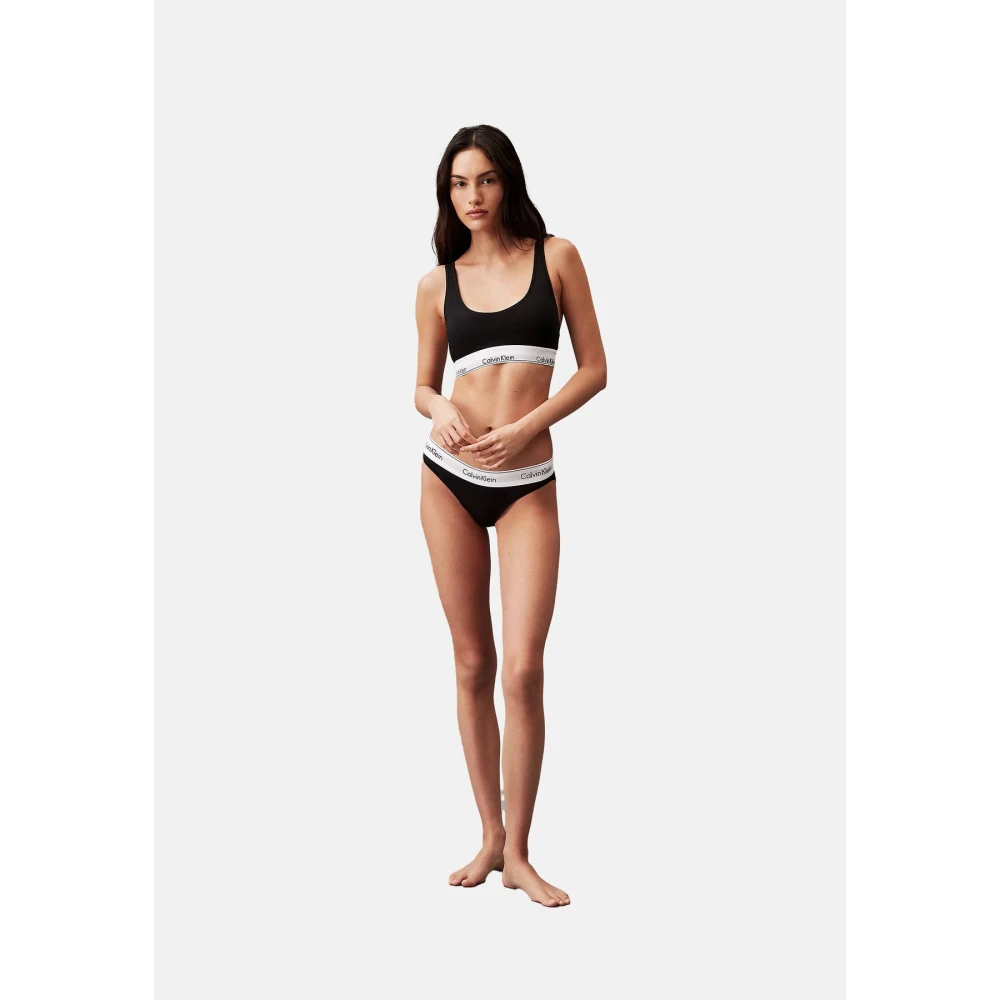 Calvin Klein Comfortabele Ondergoed Collectie Black Dames