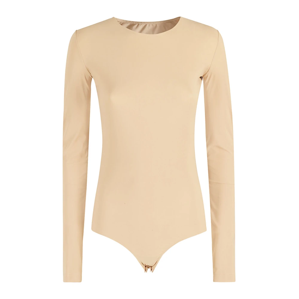Mm6 Maison Margiela Donna Beige Top, M, New,