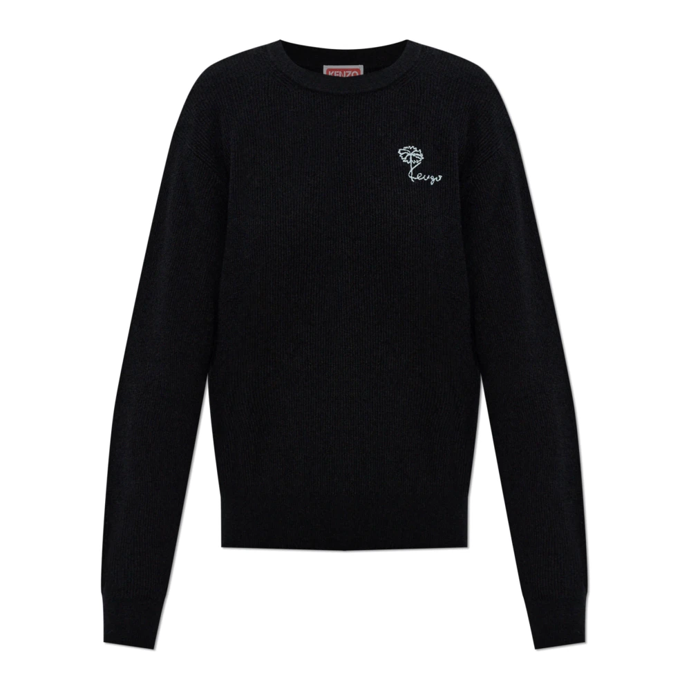 Kenzo Donna Nero Maglie, L, New,