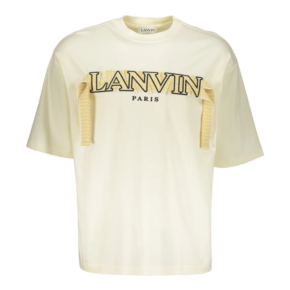Lanvin - Tops > T-Shirts - Yellow - Lanvin - Modalova