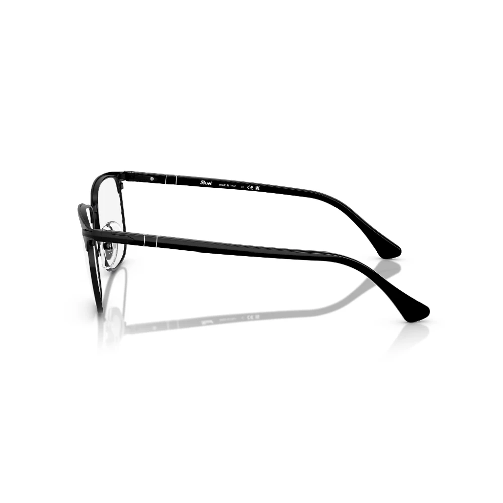 Persol Moderne klassieke bril met gepolariseerde lenzen Black Unisex