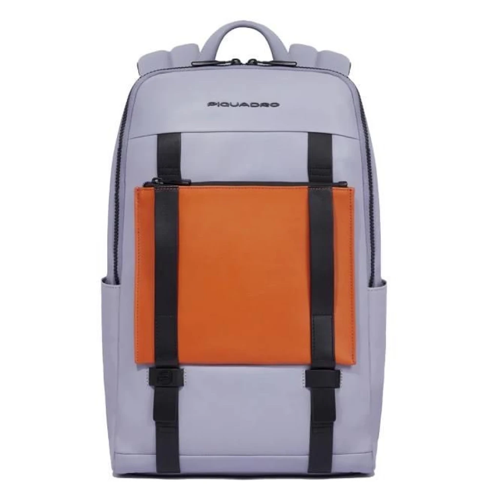 Piquadro Stijlvolle Rugzak voor Dagelijks Gebruik Gray Unisex