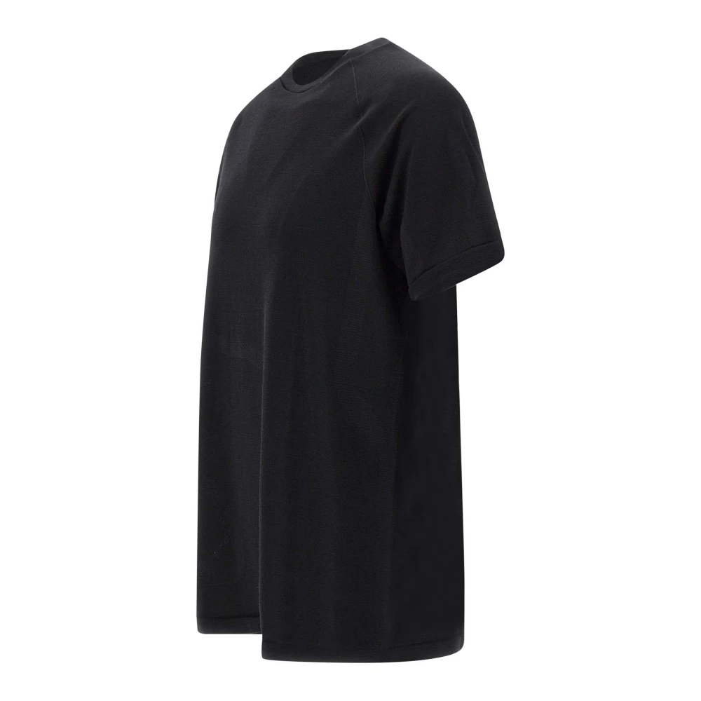 Y-3 Zwart T-shirt met Logo Black Heren