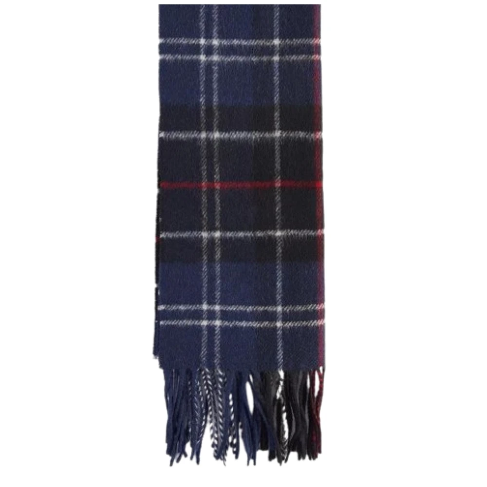 Barbour Zachte Lamswol Sjaal Blue Heren