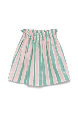 pink-striped-skirt-elastic-waist