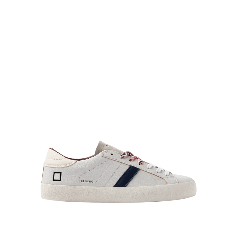 D.a.t.e. Men's White Hill Low Trainers - Sneakers - 9 Uk - Shoes