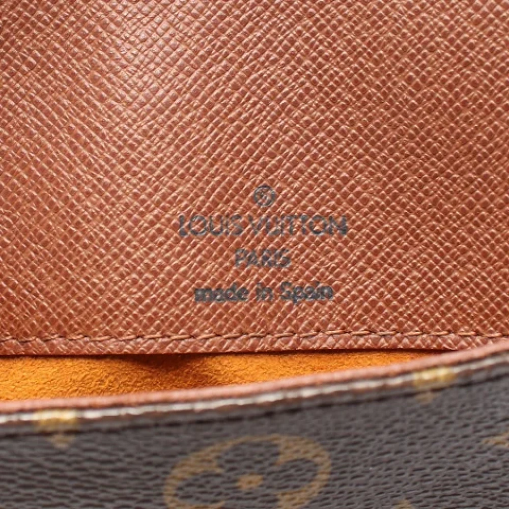 Louis Vuitton Vintage Pre-owned Leather louis-vuitton-bags Brown Dames