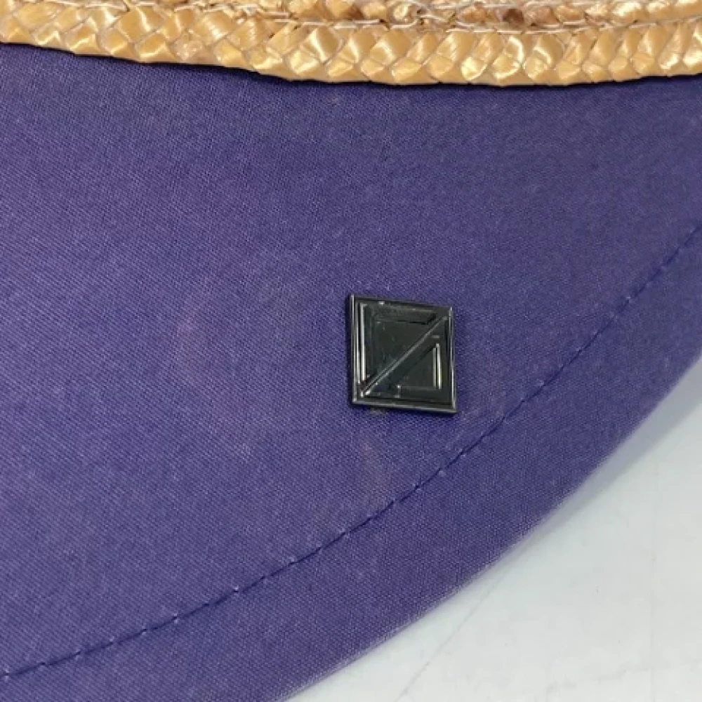 Dior Vintage Pre-owned Cotton hats Purple Dames