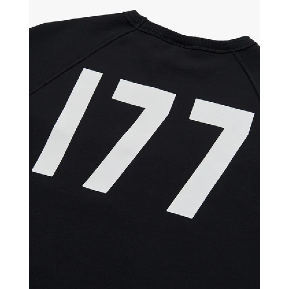 Deus Ex Machina Anthracite Crew Sweatshirt No. 177 Black Heren