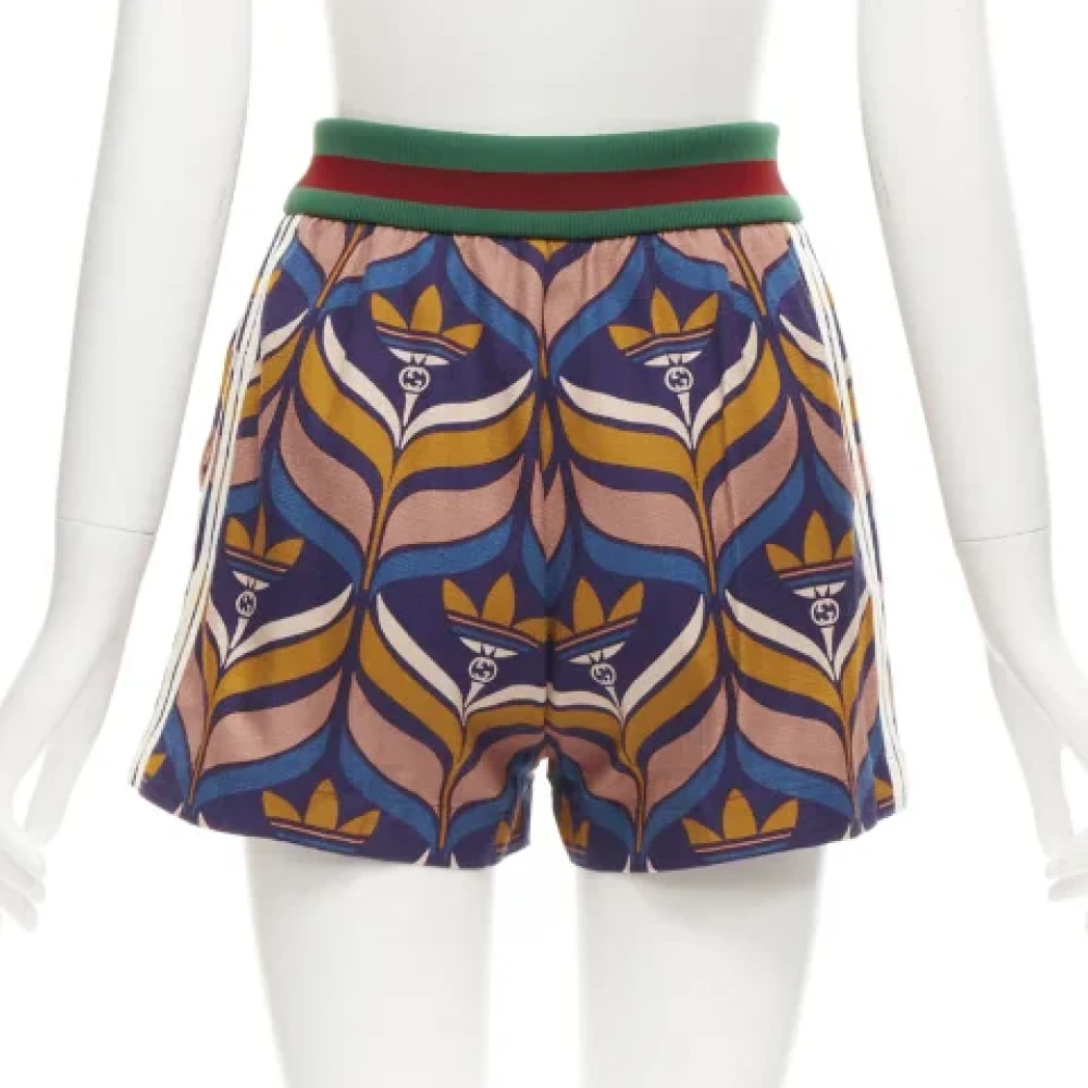 Gucci Vintage Pre-owned Cotton bottoms Multicolor Dames