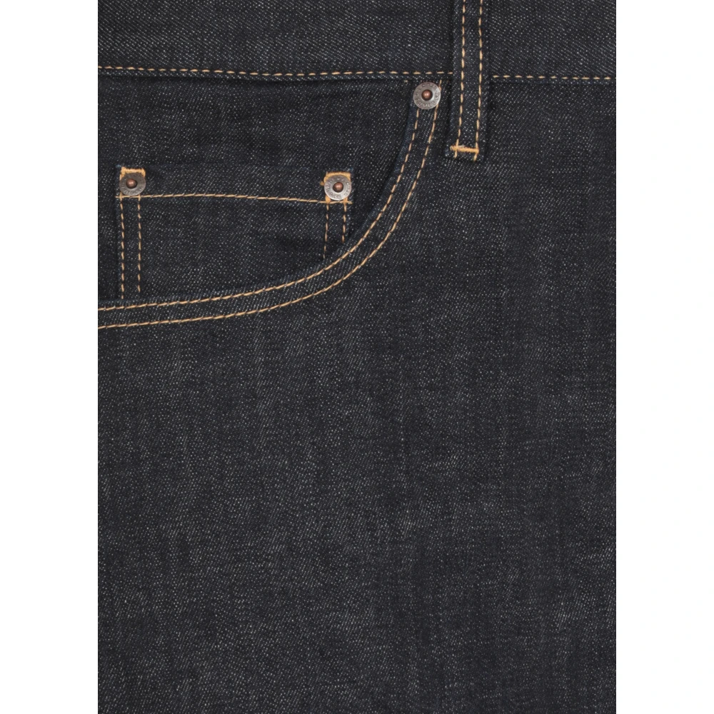 Dsquared2 Blauwe Katoenen Jeans met Logopatch Blue Heren