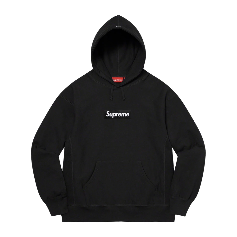 Supreme Beperkte oplage Box Logo Hoodie Zwart Black Dames