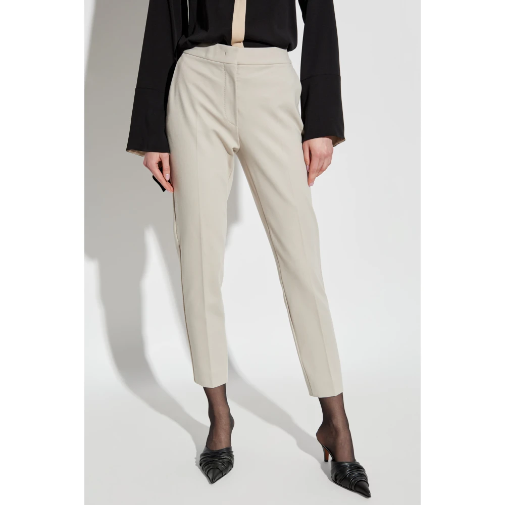 Max Mara Gekreukelde broek Pegno Gray Dames