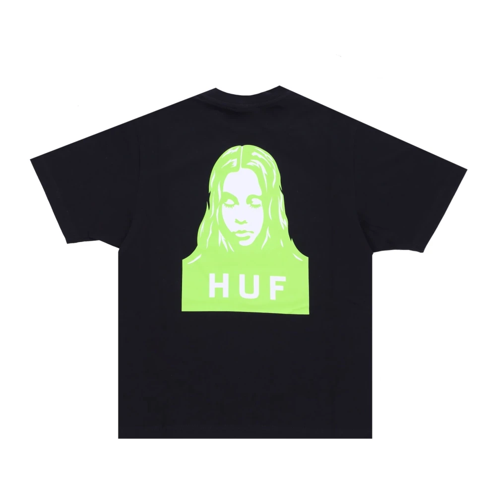 HUF Relax Tee X-girl Zwart T-shirt Black Dames