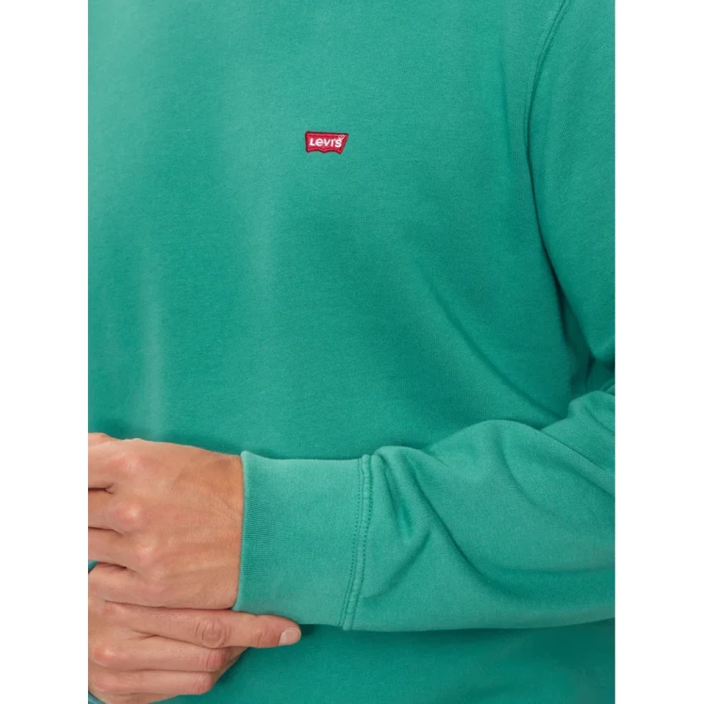 Levi's Originele Crew NEK Sweatshirt Mannen Green Heren