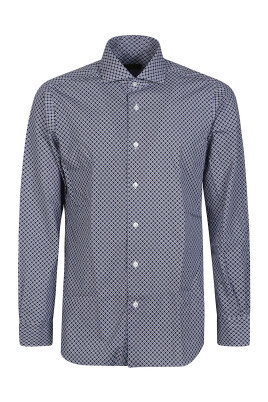 blue-neck-shirt