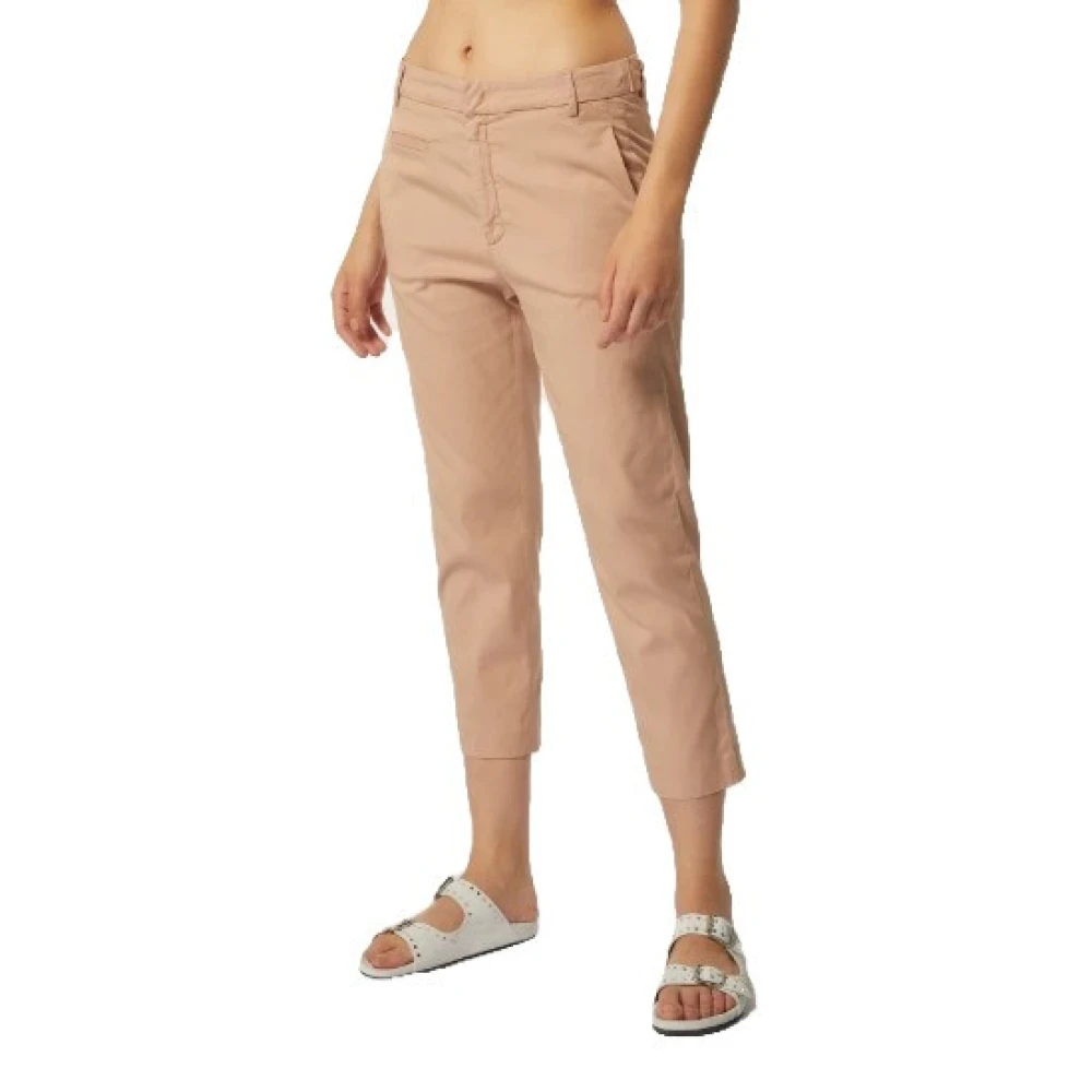 Dondup Slim-fit byxor Beige, Dam