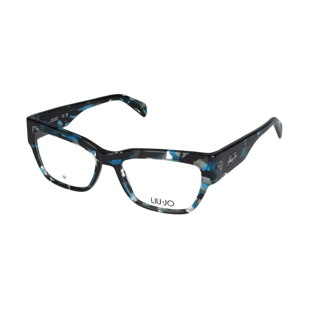 Liu Jo Women's Blue Glasses, 54 Mm, Petrol Tortoise Eyeglasses Lj2793 428