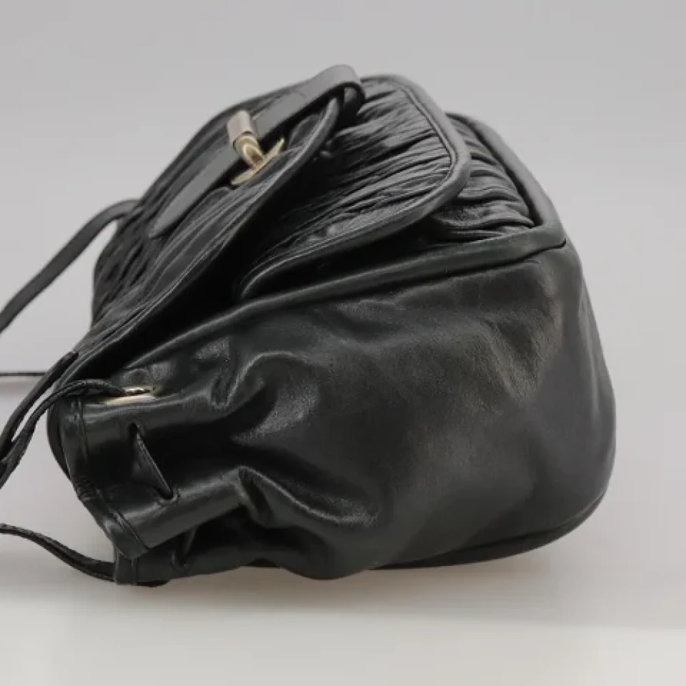 Bally Pre-owned Leather shoulder-bags Black Dames