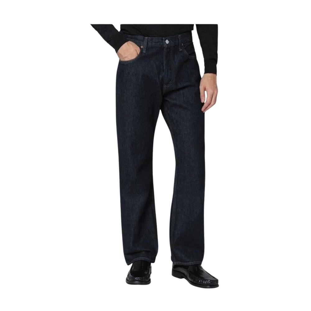 Agolde Men's Black Magnus Jeans - Straight Fit Jeans - W34 - Jeans