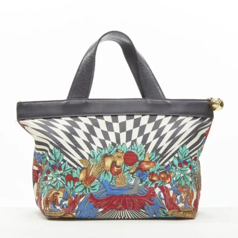 Versace Pre-owned Canvas handbags Multicolor Dames