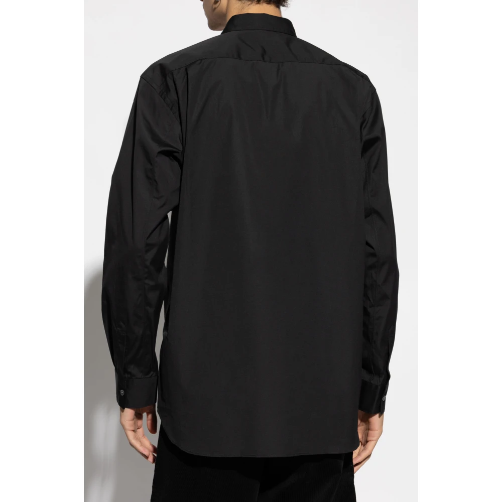 Comme des Garçons Shirt met patch Black Heren