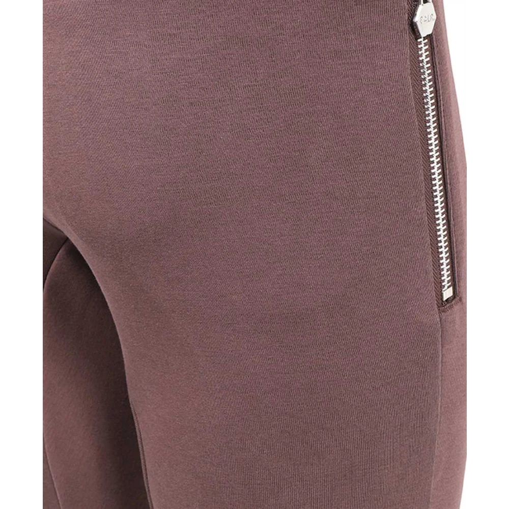 Balr. Katoenen Track-Pants met ritssluiting zakken Brown Heren
