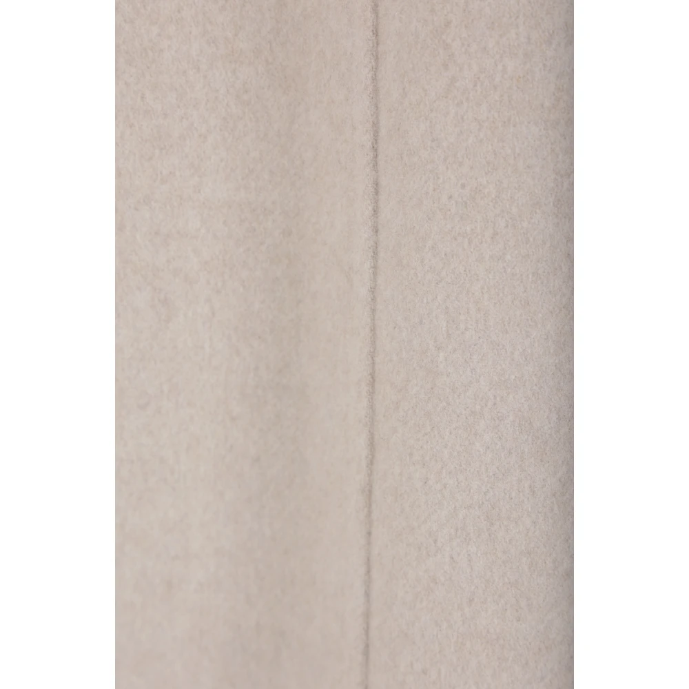 Max Mara Beige Oversize Cashmere Coat Beige Dames