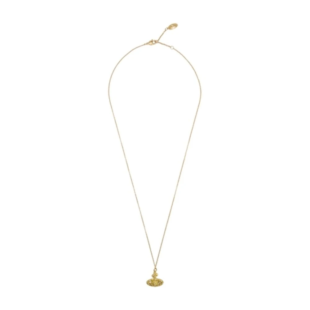 Vivienne Westwood Women's Yellow Necklaces, One Size, Grace Small Pendant Necklace