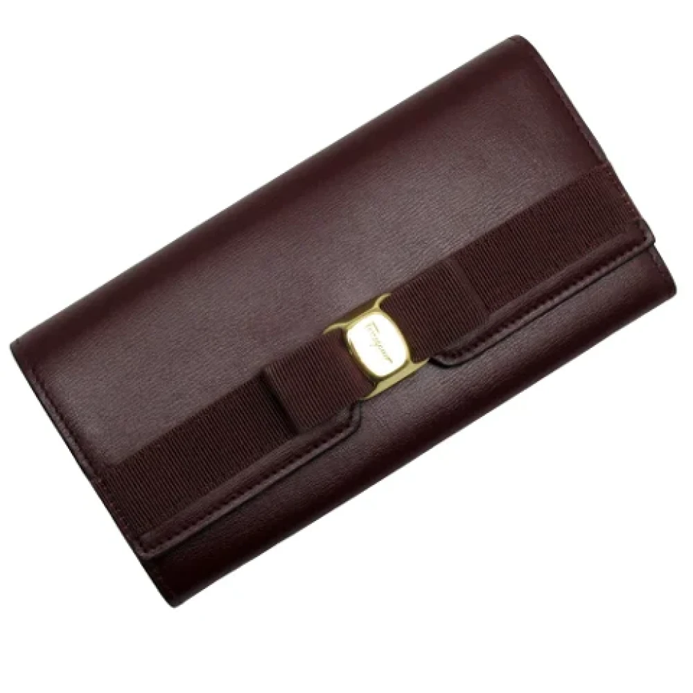 Pre-owned > Pre-owned Accessories > Pre-owned Wallets - - Salvatore Ferragamo Pre-owned - Modalova