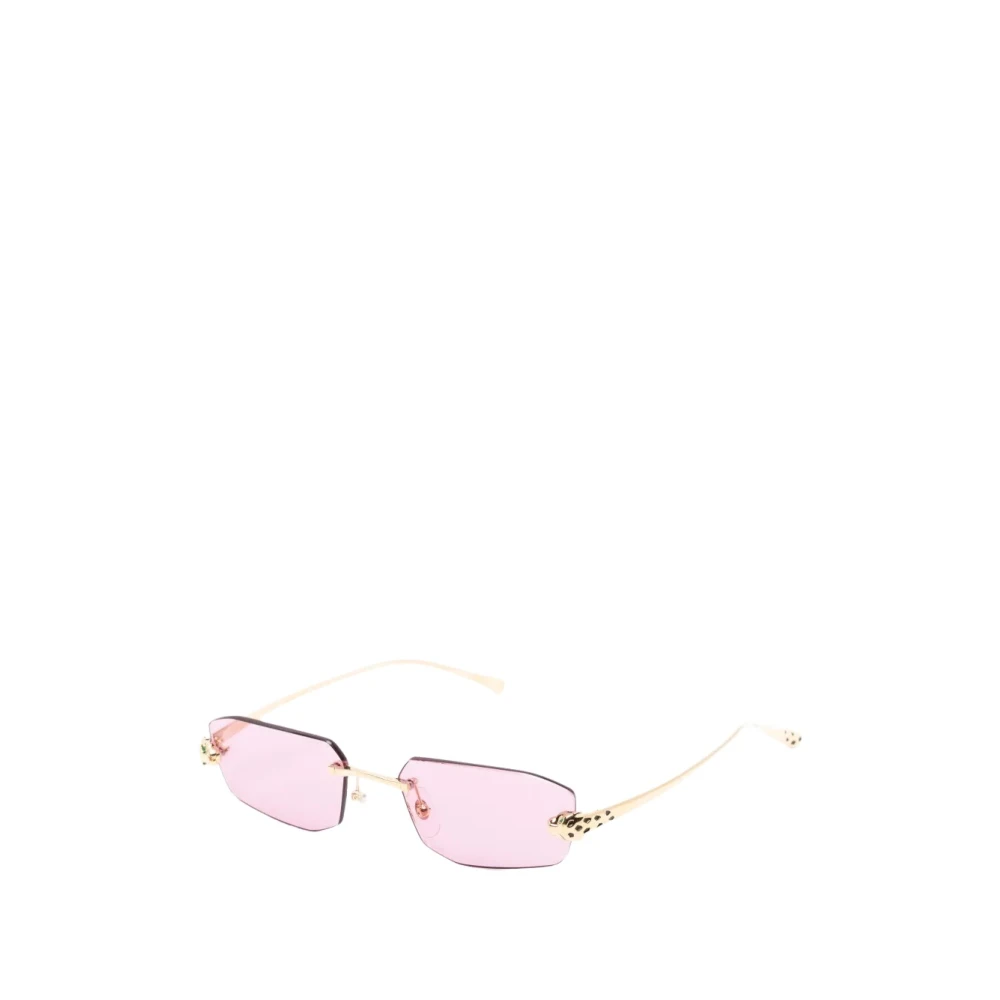 Cartier Unisex Yellow Sunglasses, 56 Mm, Panthère Sunglasses